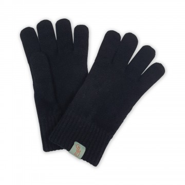 Gloves | Black | Lambswool